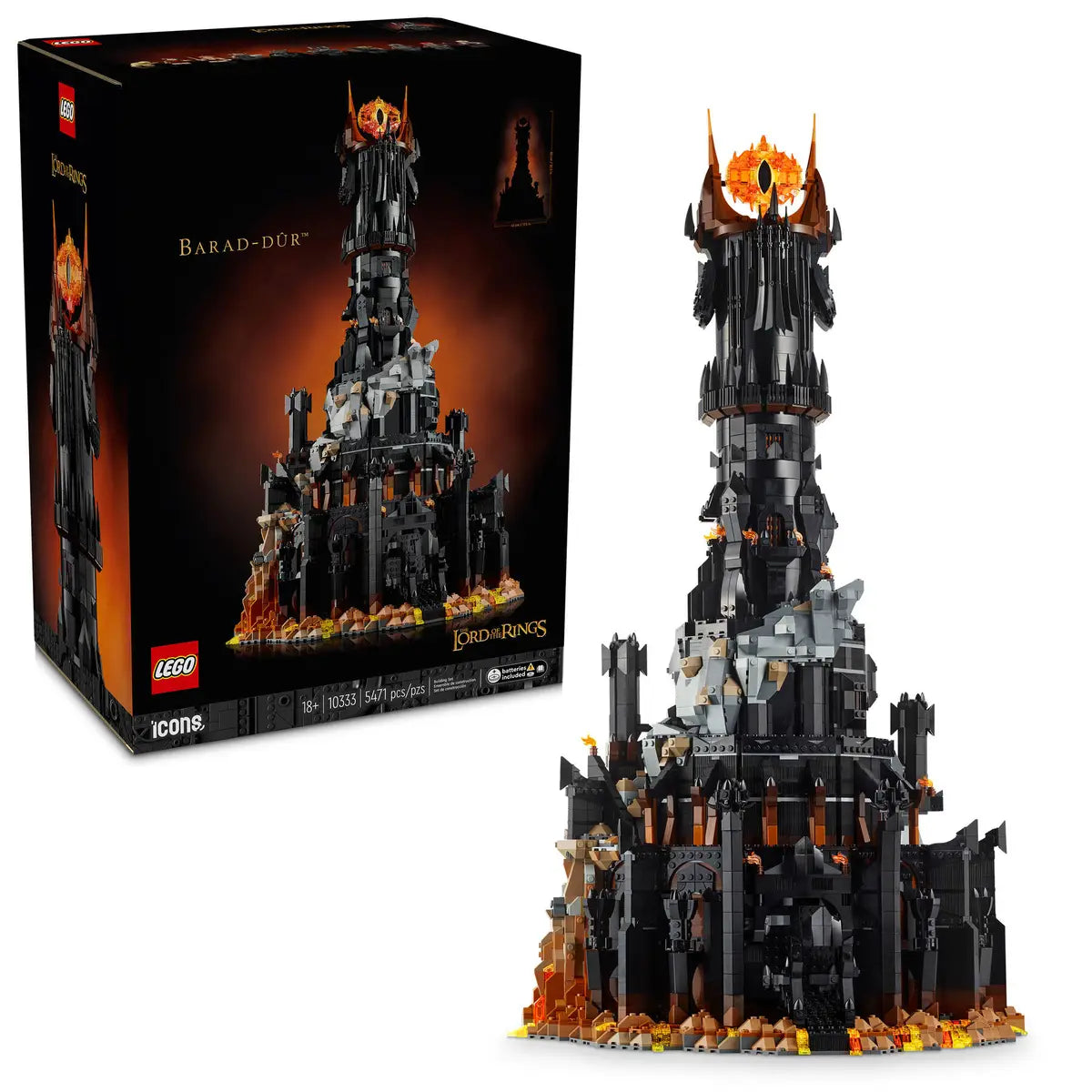 The Lord of the Rings: Barad-dûr™ LEGO 10333