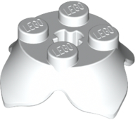 15469 | Plant Leaves 2 x 2 with 4 Petals and Axle Hole | LEGOPART