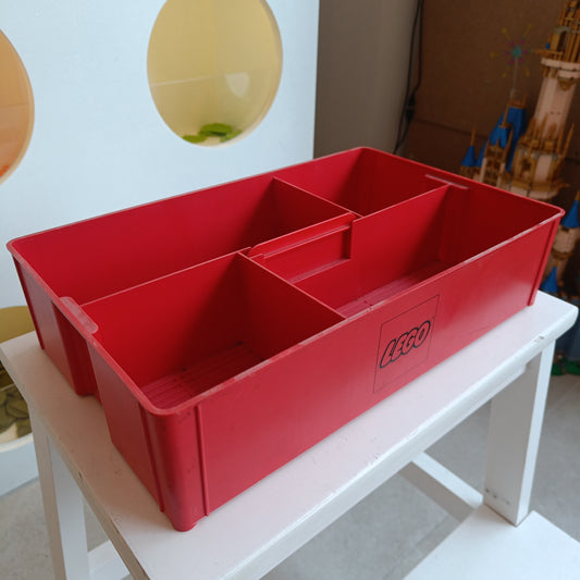 LEGO Sorting/storage bin red