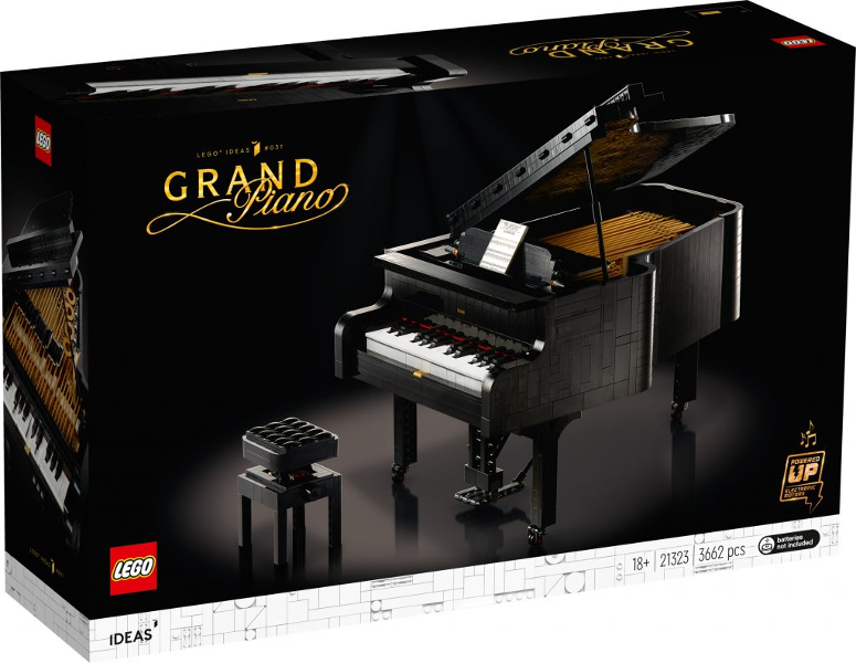 Grand Piano LEGO 21323 | Fyrebrick.be