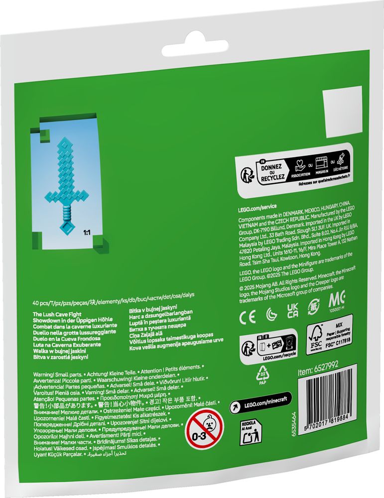 The Lush Cave Fight LEGO 30705