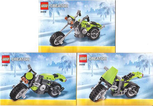 31018-1 | Highway Cruiser | INSTRUCTIONS | LEGOPART