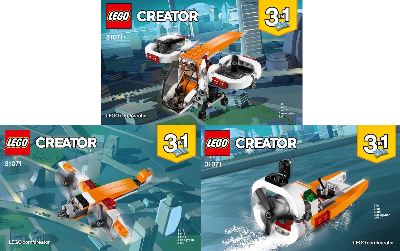 31071-1 | Drone Explorer | INSTRUCTIONS | LEGOPART