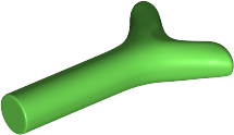 33183 | Plant Stem with Bar | LEGOPART