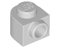 3386 | Brick, Round 1 x 1 x 2/3 Half Circle Extended with Stud on Side | LEGOPART