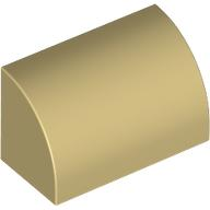 37352 | Slope, Curved 1 x 2 with Bottom Stud Holder | LEGOPART