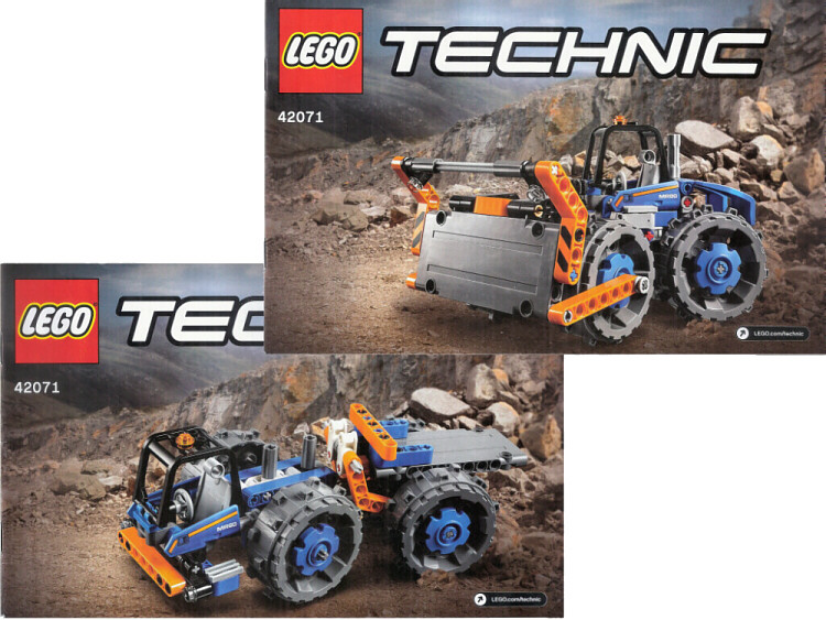 42071-1 | Dozer Compactor | INSTRUCTIONS | LEGOPART