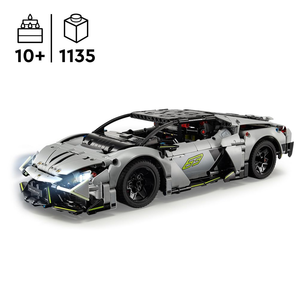 Lamborghini Revuelto Super Sports Car LEGO 42214