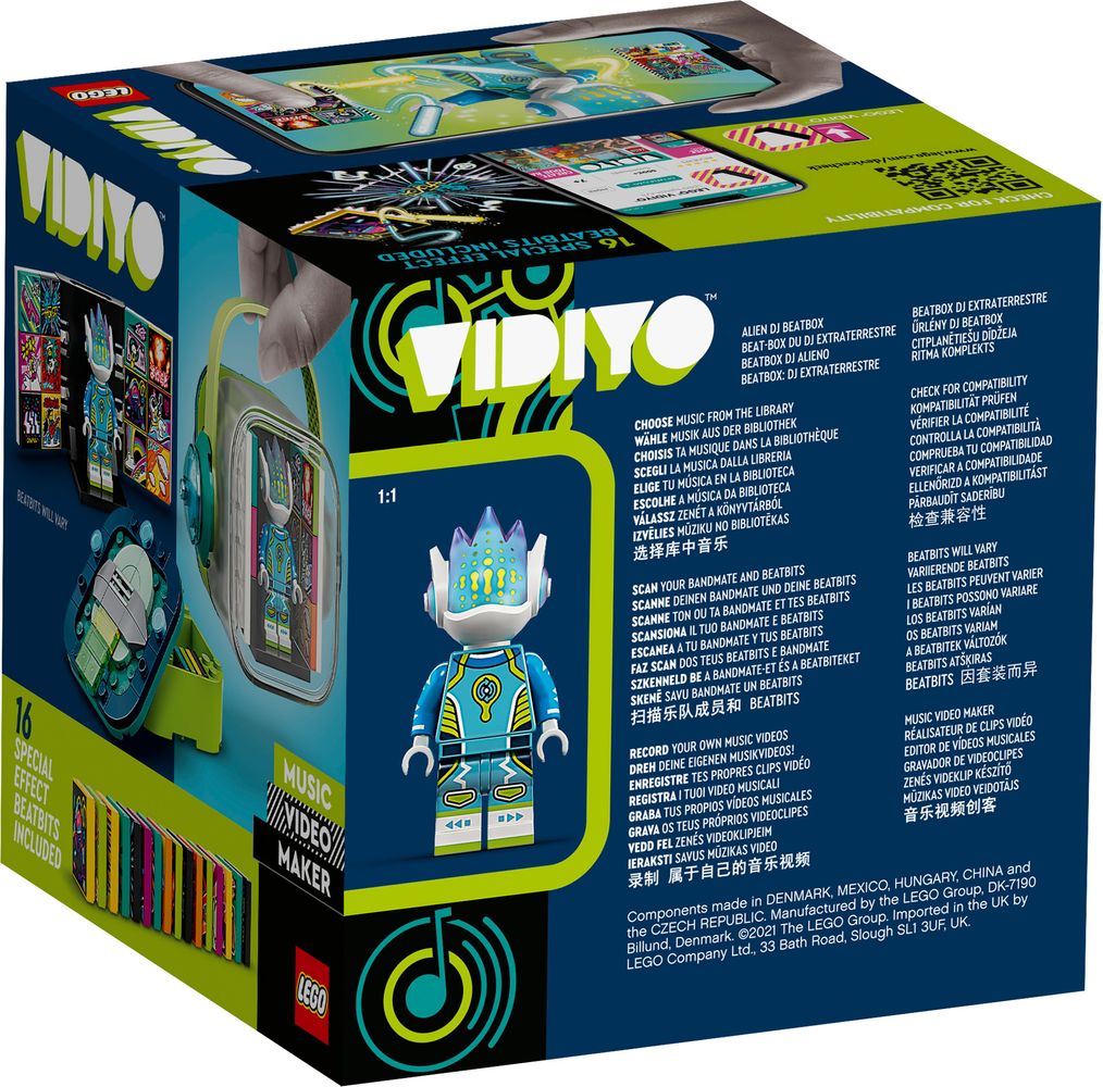 Alien DJ BeatBox LEGO 43104
