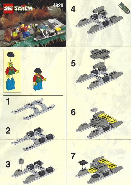 4920-1 | Rapid Rider | INSTRUCTIONS | LEGOPART