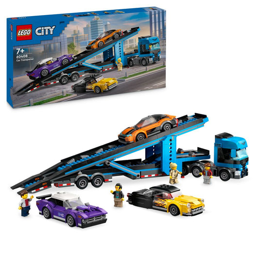 Car Transporter Truck with Sports Cars LEGO 60408