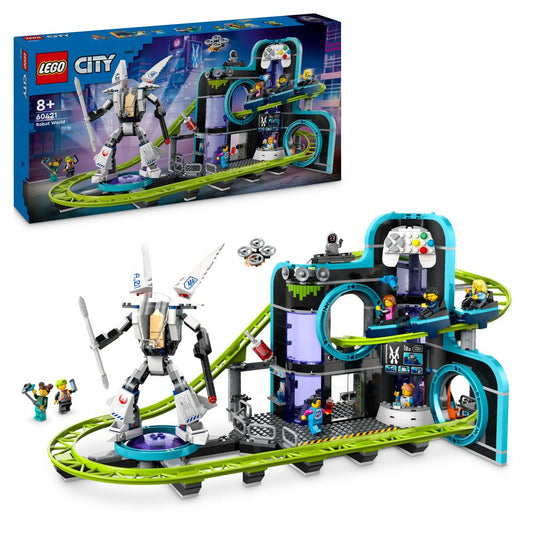 Robot World Roller Coaster Park LEGO 60421