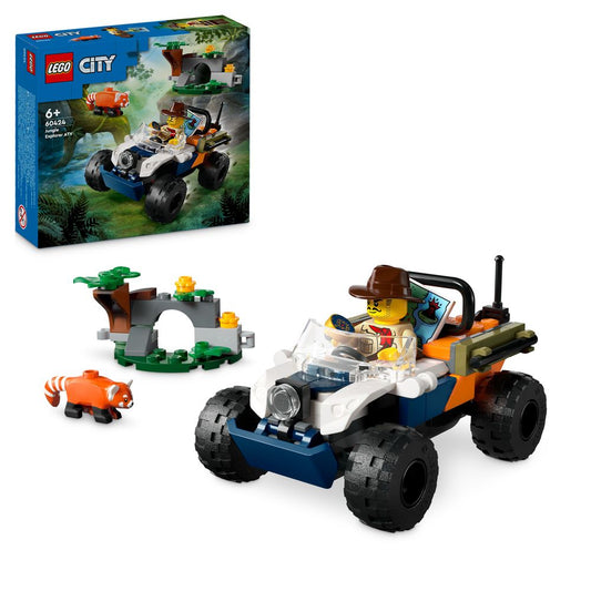 Jungle Explorer ATV Red Panda Mission LEGO 60424