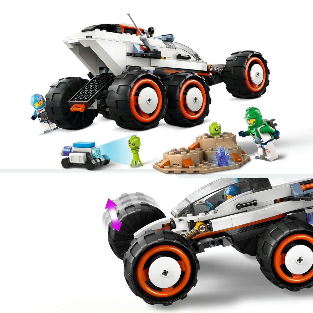 Space Explorer Rover en buitenaards leven LEGO 60431