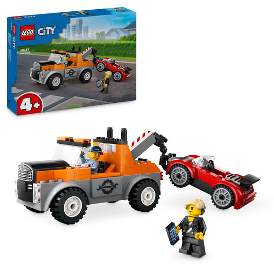 Tow Truck and Sports Car Repair LEGO 60435