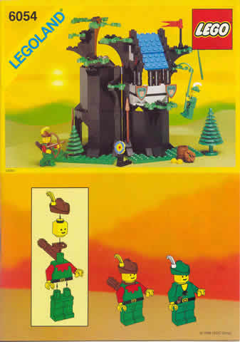 6054-1 | Forestmen's Hideout | INSTRUCTIONS | LEGOPART