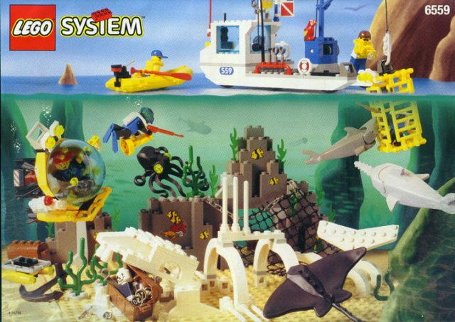 6559-1 | Deep Sea Bounty | INSTRUCTIONS | LEGOPART