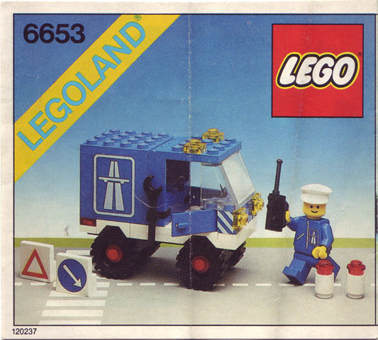 6653-1 | Highway Emergency Van | INSTRUCTIONS | LEGOPART