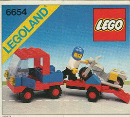 6654-1 | Motorcycle Transport | INSTRUCTIONS | LEGOPART