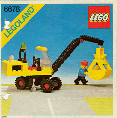 6678-1 | Pneumatic Crane | INSTRUCTIONS | LEGOPART