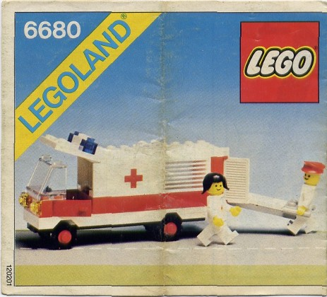 6680-1 | Ambulance | INSTRUCTIONS | LEGOPART