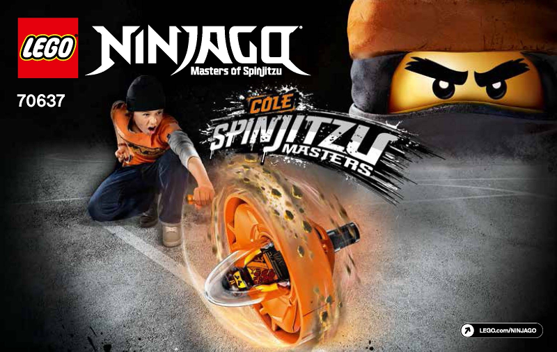 70637-1 | Cole – Spinjitzu Master | INSTRUCTIONS | LEGOPART