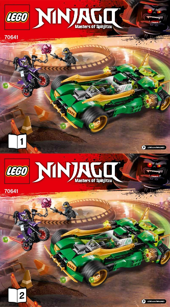70641-1 | Ninja Nightcrawler | INSTRUCTIONS | LEGOPART