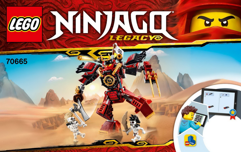 70665-1 | The Samurai Mech | INSTRUCTIONS | LEGOPART