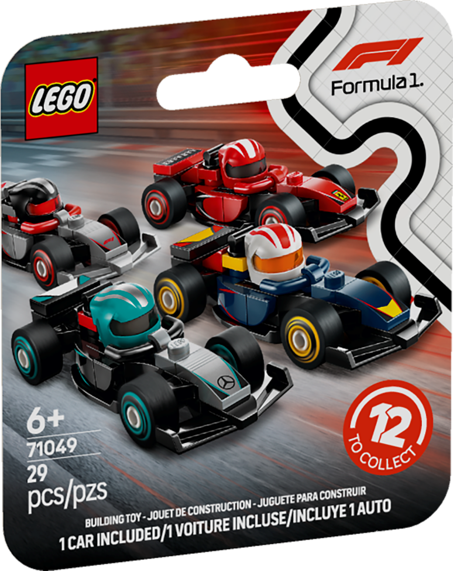 F1 Collectible Race Cars LEGO 71049-1 | Fyrebrick.be