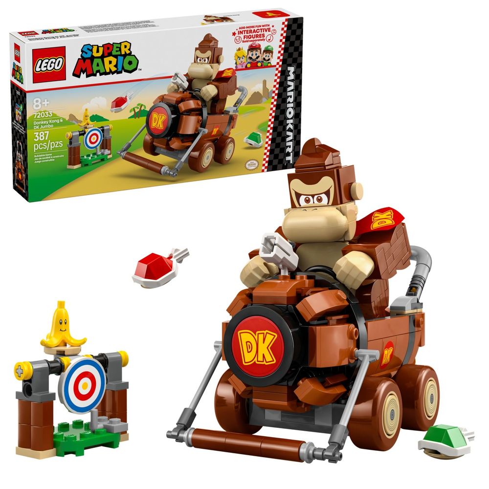 Donkey Kong en DK Jumbo LEGO 72033