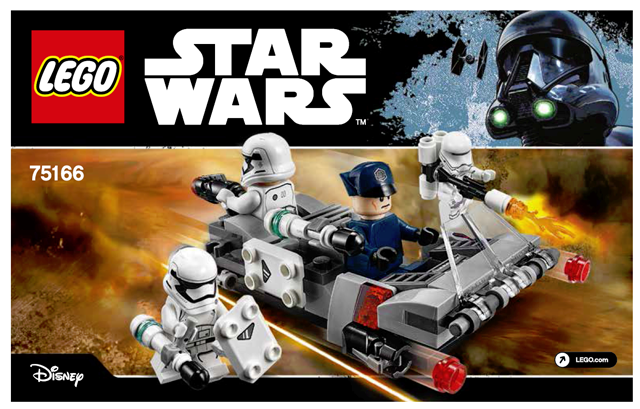 75166-1 | First Order Transport Speeder Battle Pack | INSTRUCTIONS | LEGOPART