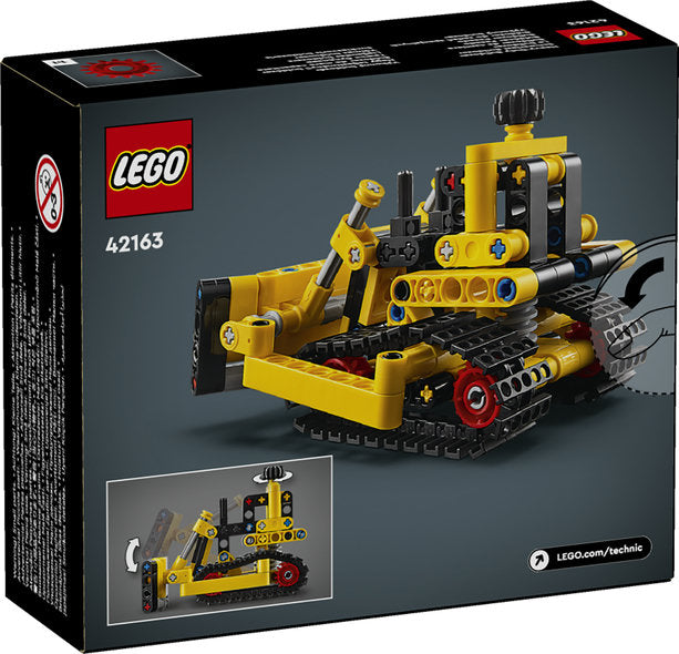 Heavy duty bulldozer LEGO 42163