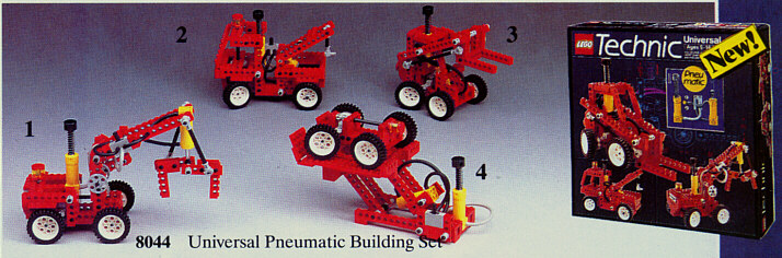 Universal Pneumatic Set LEGO 8044 | Fyrebrick.be