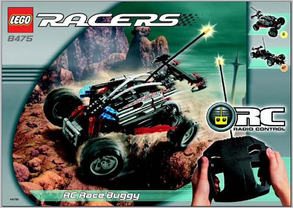 8475-1 RC Race Buggy INSTRUCTIONS LEGOPART