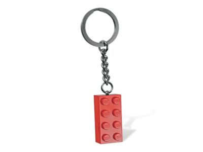 2 x 4 Brick - Red Key Chain LEGO 3917-GEAR