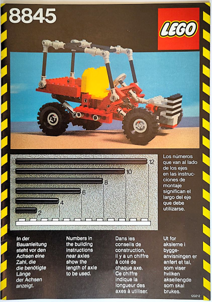 8845-1 | Dune Buggy | INSTRUCTIONS | LEGOPART