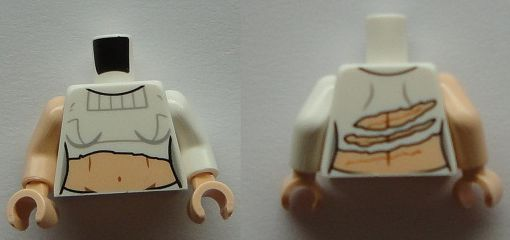 973pb1518c01 | Torso SW Female Torn Shirt Pattern | LEGOPART