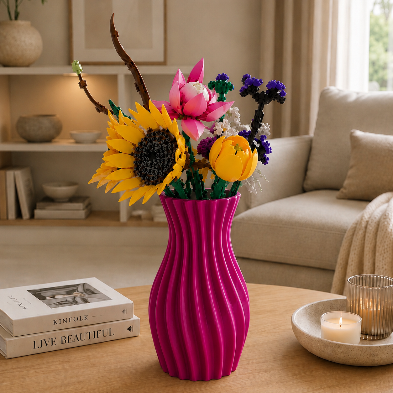 Vaas 4 voor LEGO® Bloemen