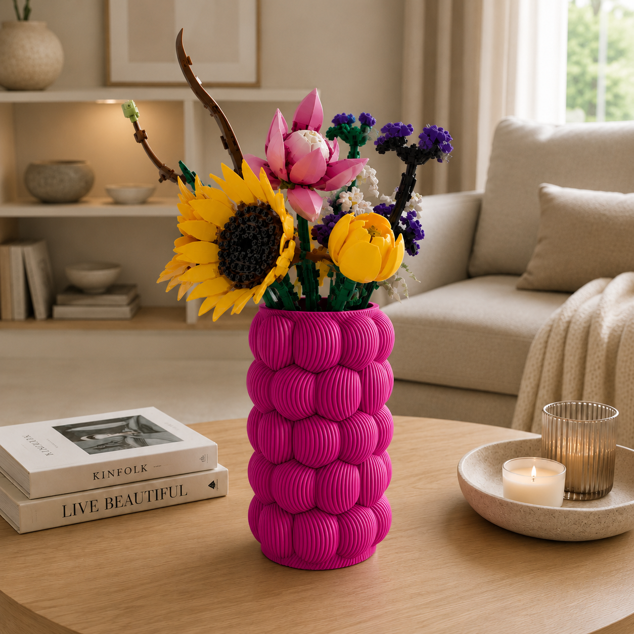 Vaas 2 voor LEGO® Bloemen