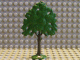 FTOak | Plant, Tree Flat Oak Painted with Solid Base | LEGOPART