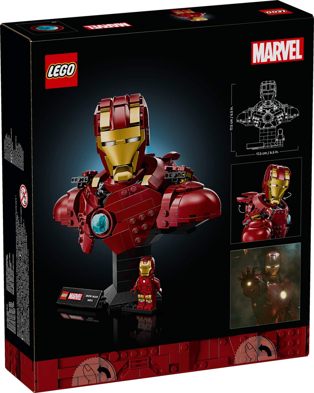 Iron Man MK4 Bust LEGO 76327