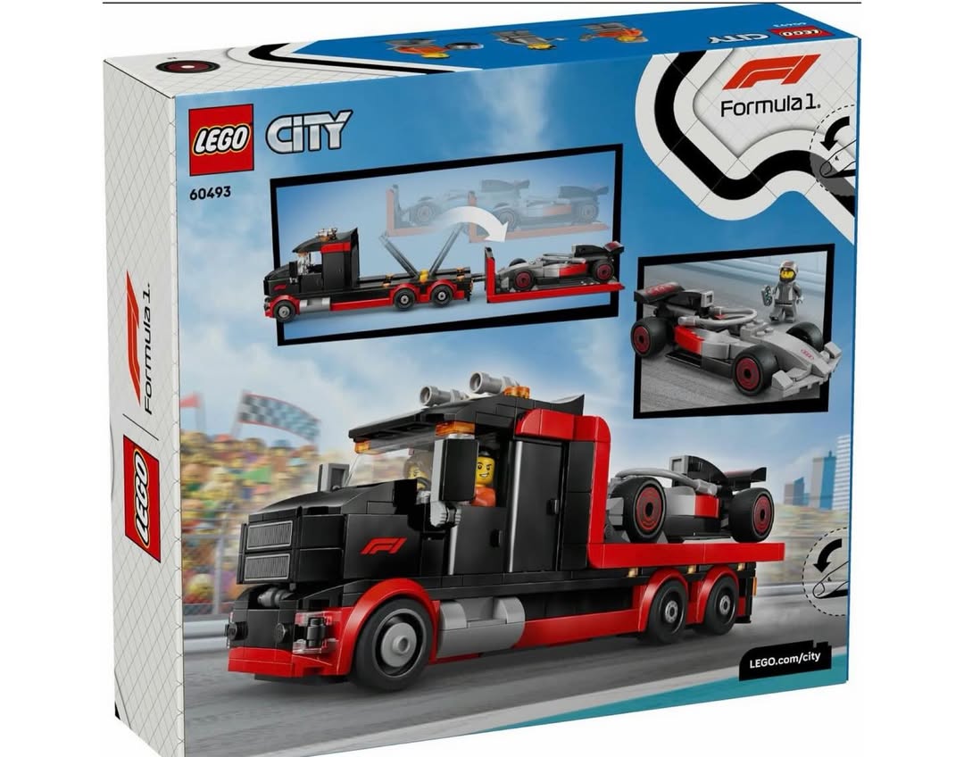 F1 Display Truck with Audi F1 Race Car 60493