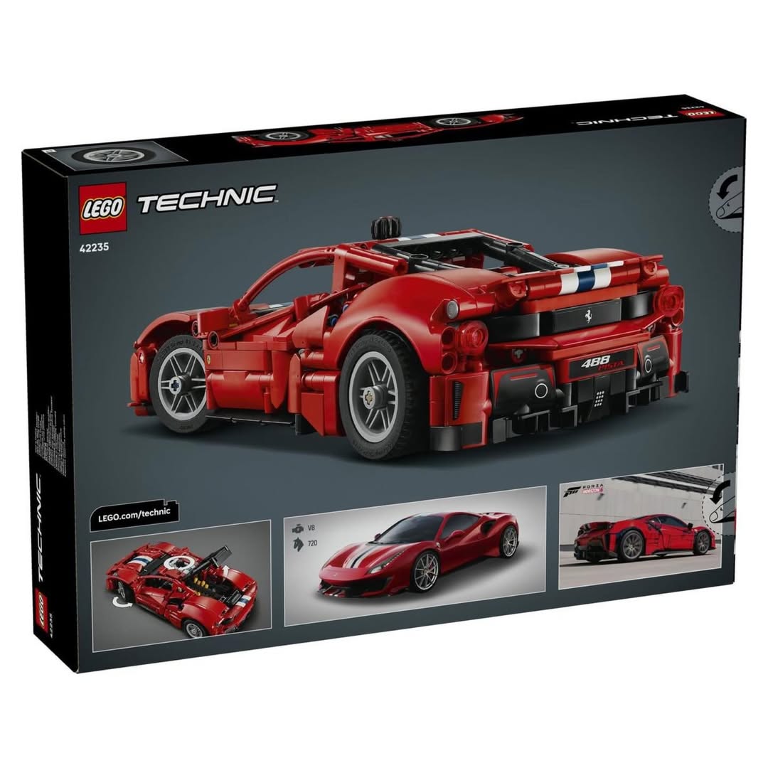 Ferrari 488 PISTA Car LEGO 42235