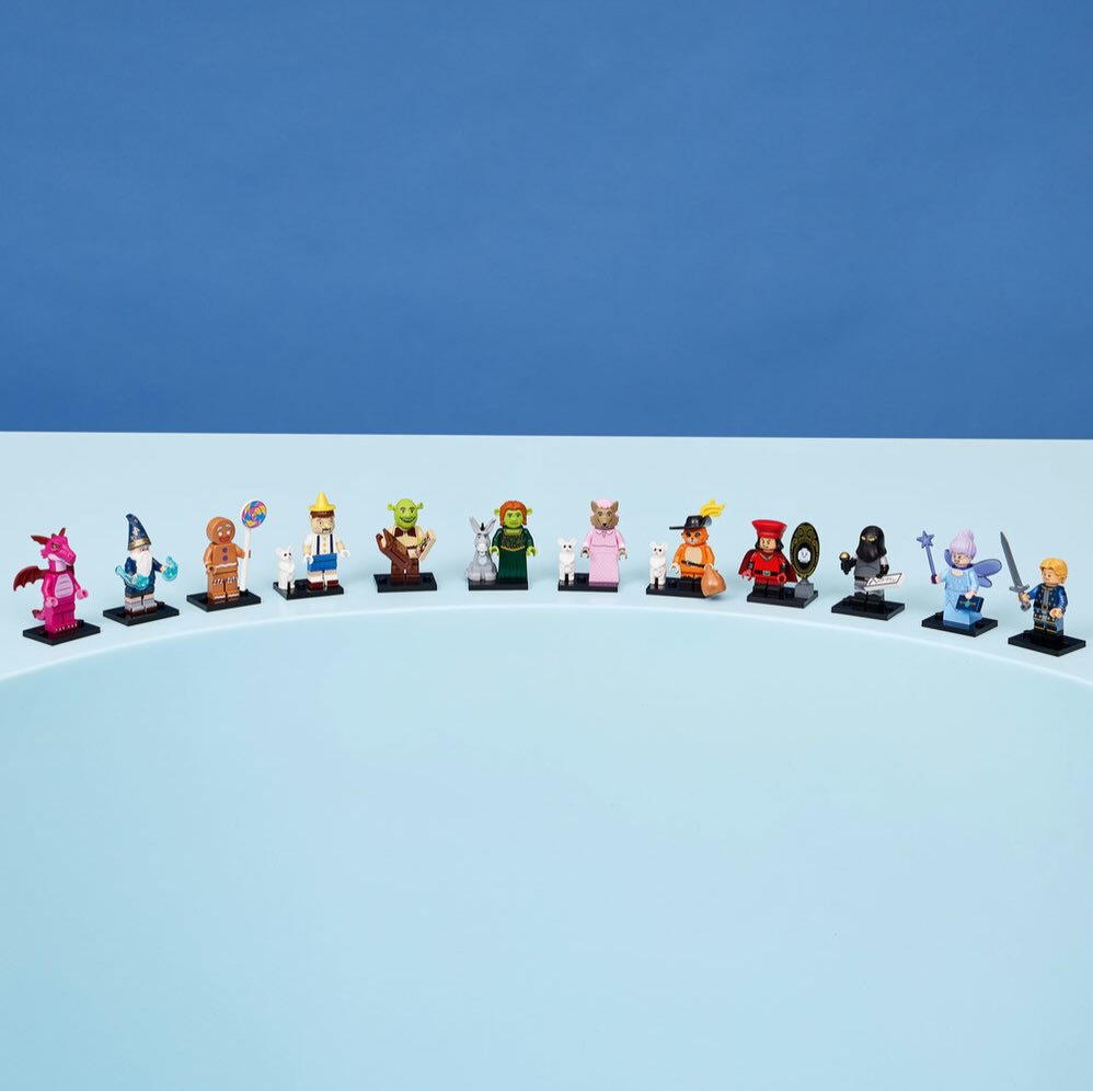 LEGO minifigures series: Shrek volledige serie van 12 LEGO 71053-2