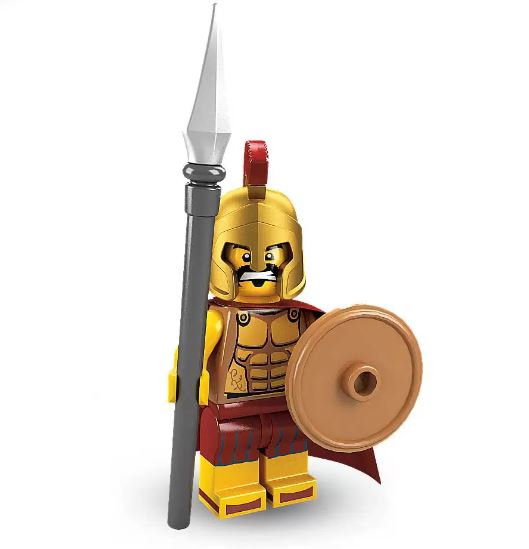 Spartan Warrior LEGO col02-2