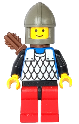 Scale Mail - Blue LEGO cas287 | Fyrebrick.be