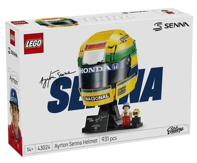 Ayrton Senna Helmet LEGO 43024