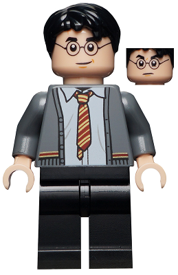 Harry Potter - Gryffindor Cardigan Sweater, Shirt with Wrinkles LEGO hp238 | Fyrebrick.be