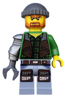Jack McHammer LEGO mof006 | Fyrebrick.be