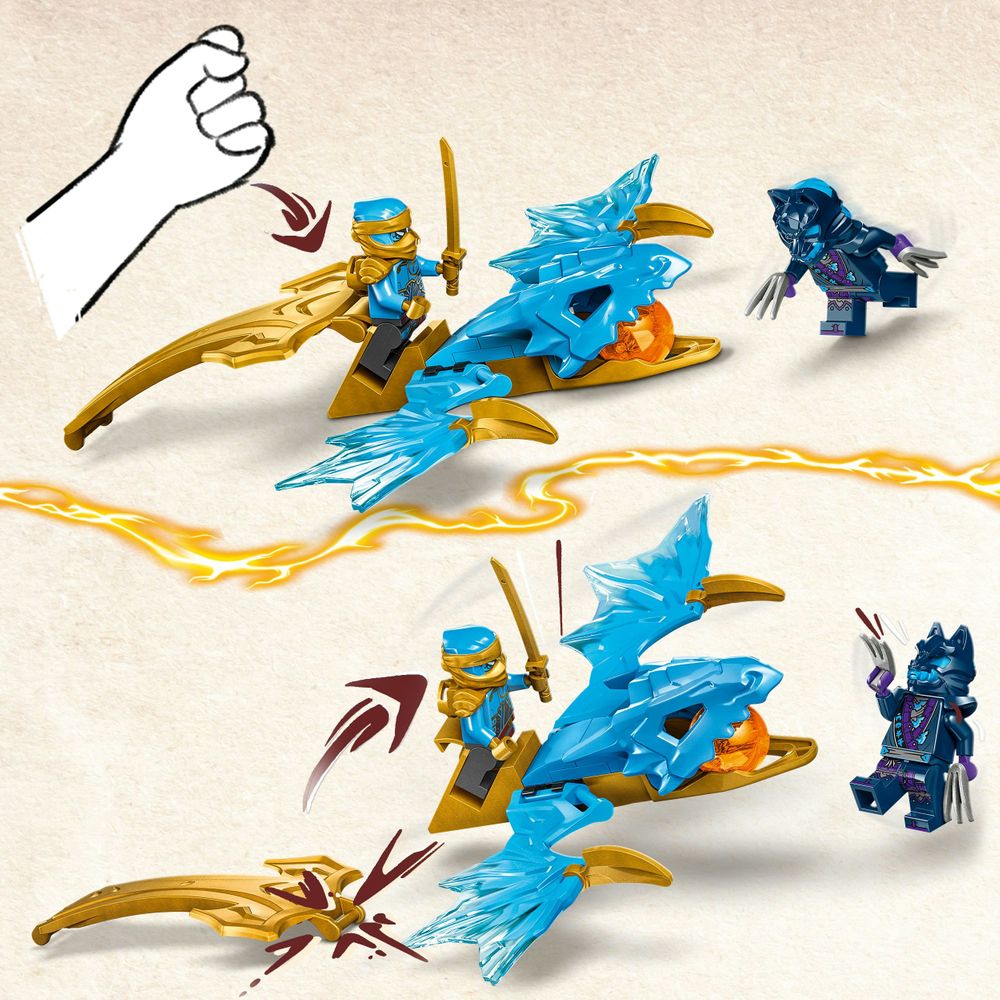 Nya's Rising Dragon Attack LEGO 71802